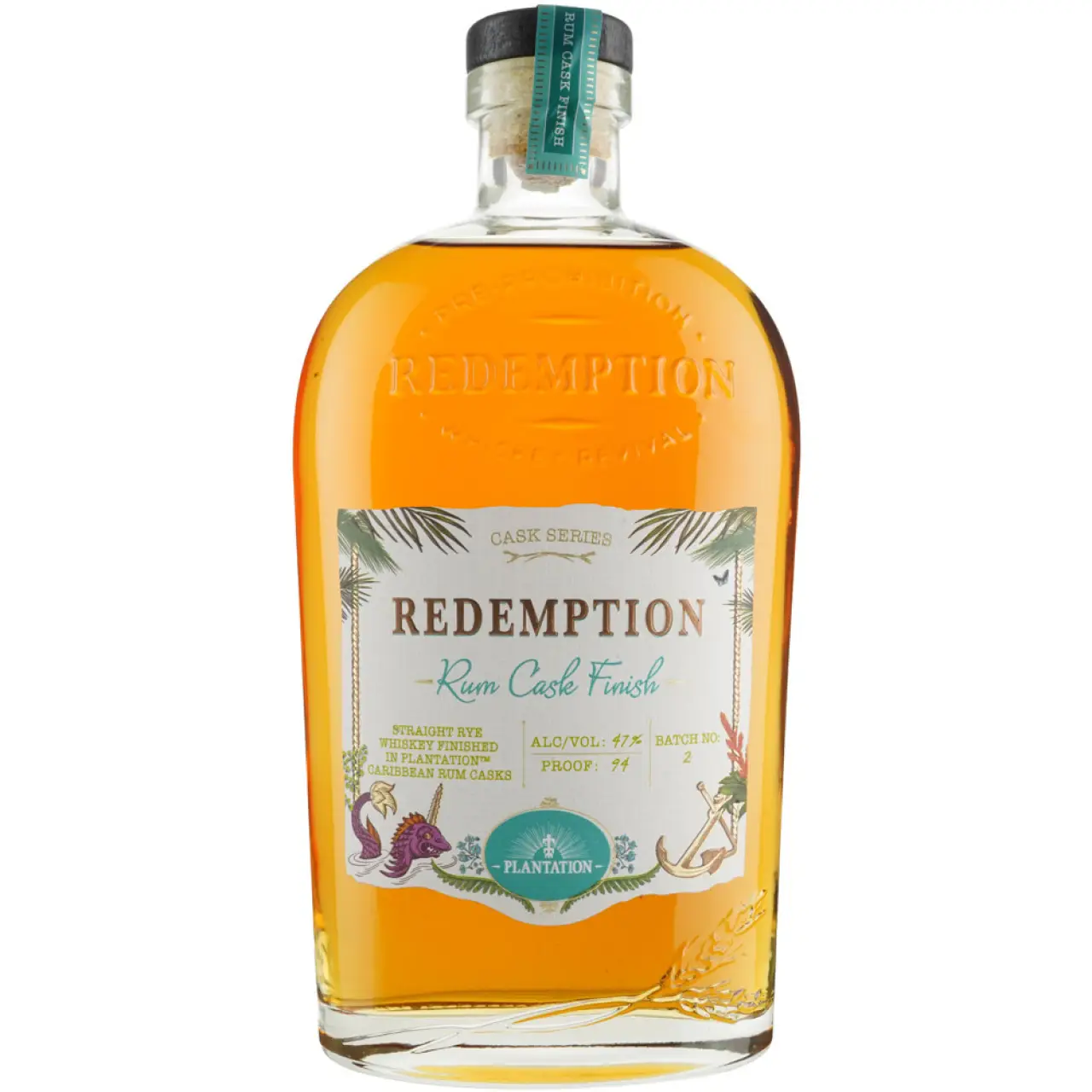 Redemption Rye Rum Cask Finish 750ml