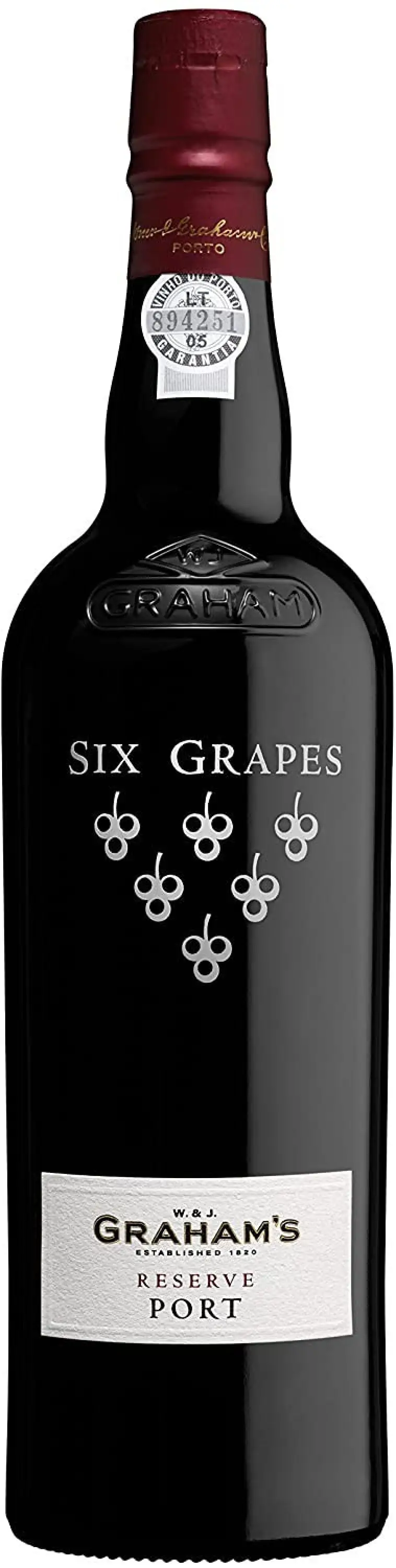 Grahm's Six Grapes Reserve Port 750ml