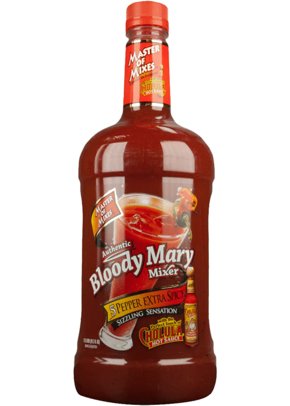 Master of Mixes 5 Pepper Extra Spicy Bloody Mary Mix 1L