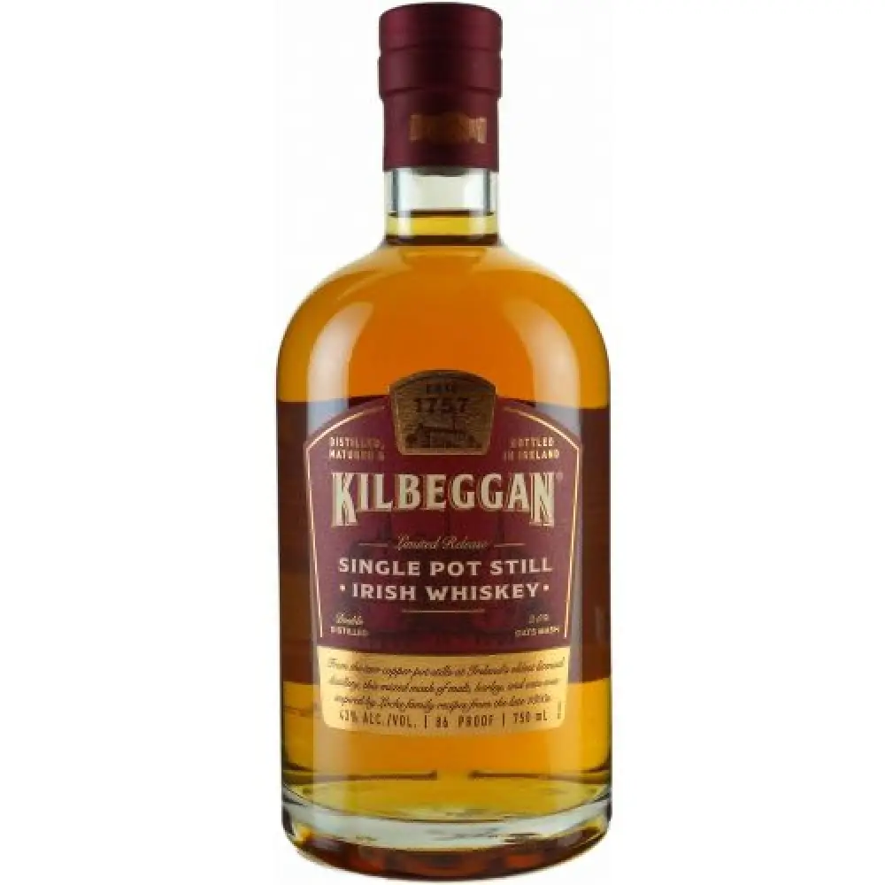 Kilbeggan Single Pot Irish Whiskey 750ml