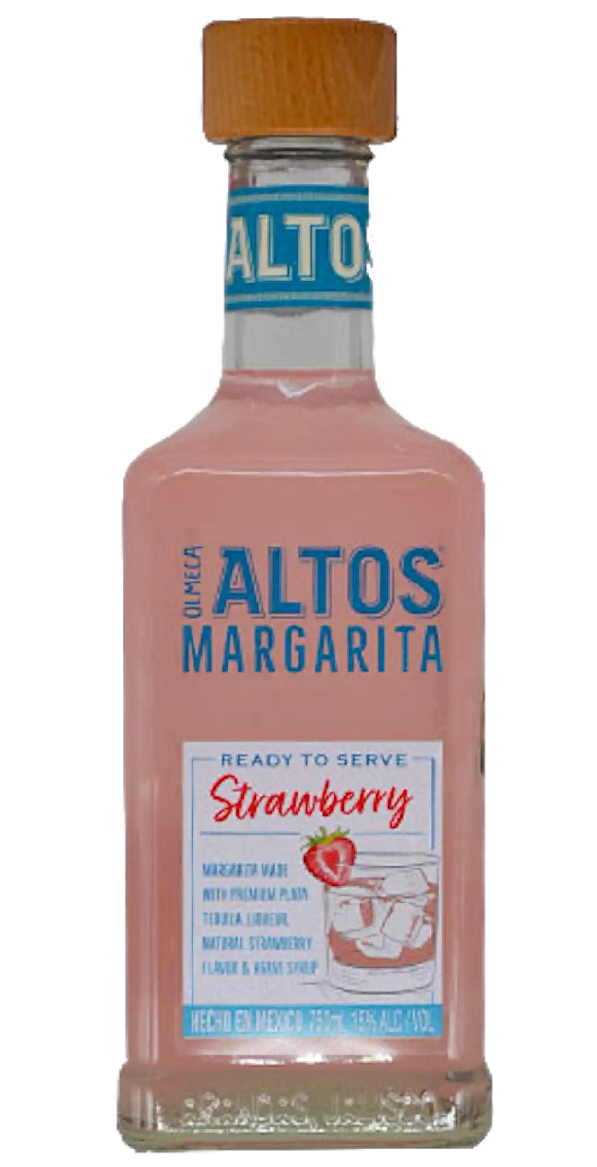 Olmeca Altos Margarita Strawberry 750ml