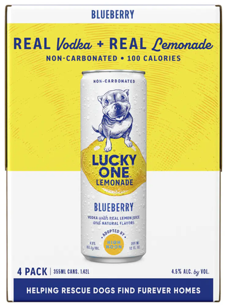 Lucky One Lemon/Blue 4pk
