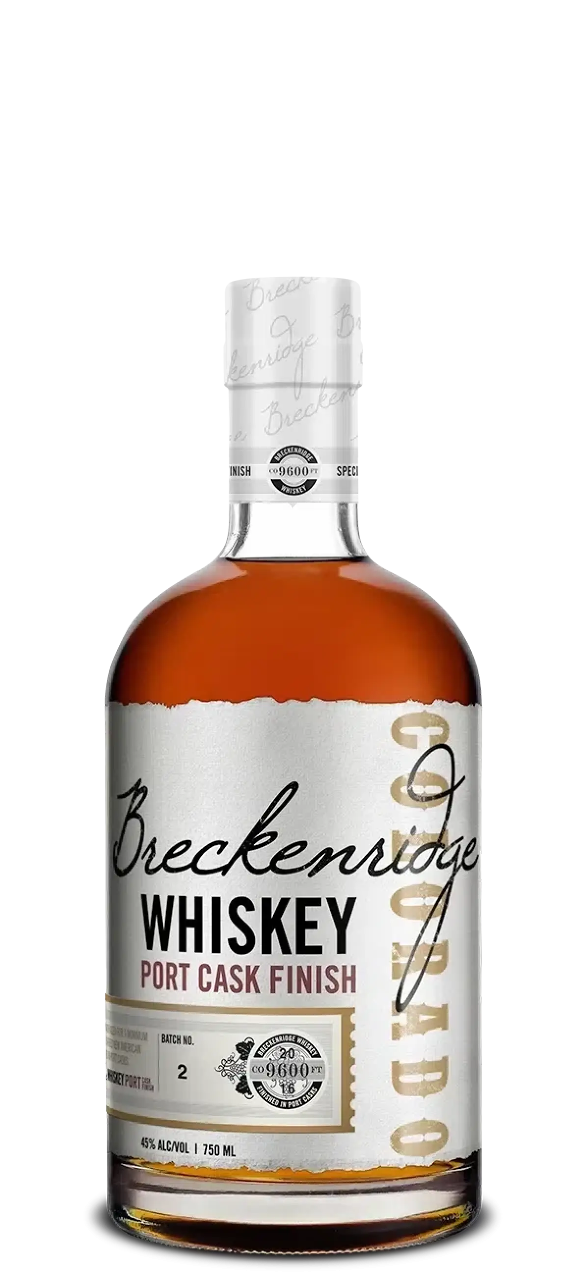 Breckenridge Port Cask Finish Whiskey 750ml