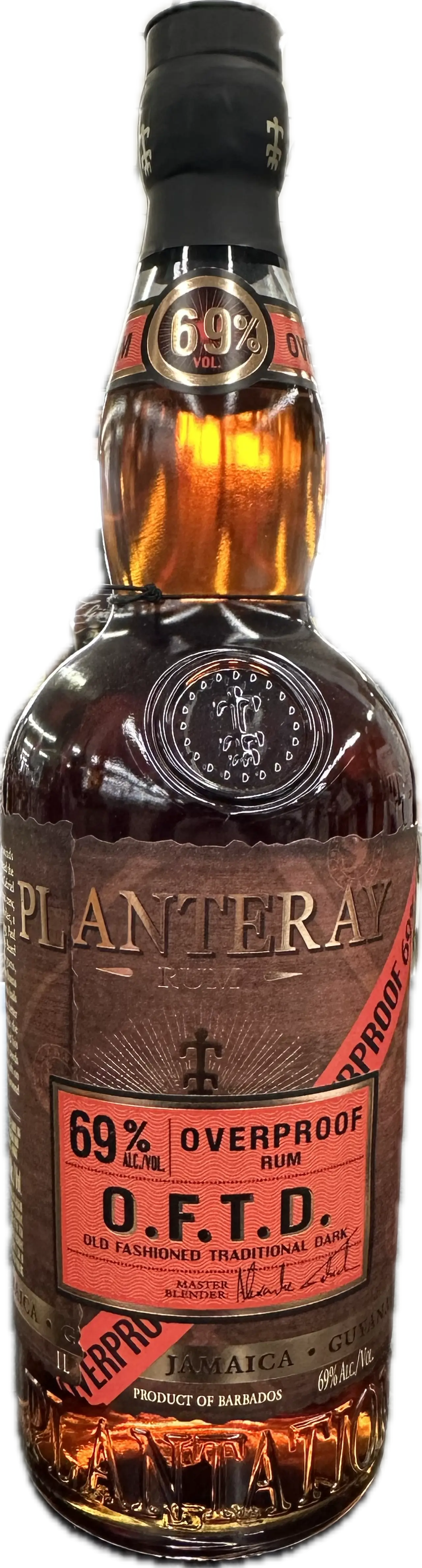 Planteray O.F.T.D. Overproof Rum 1L
