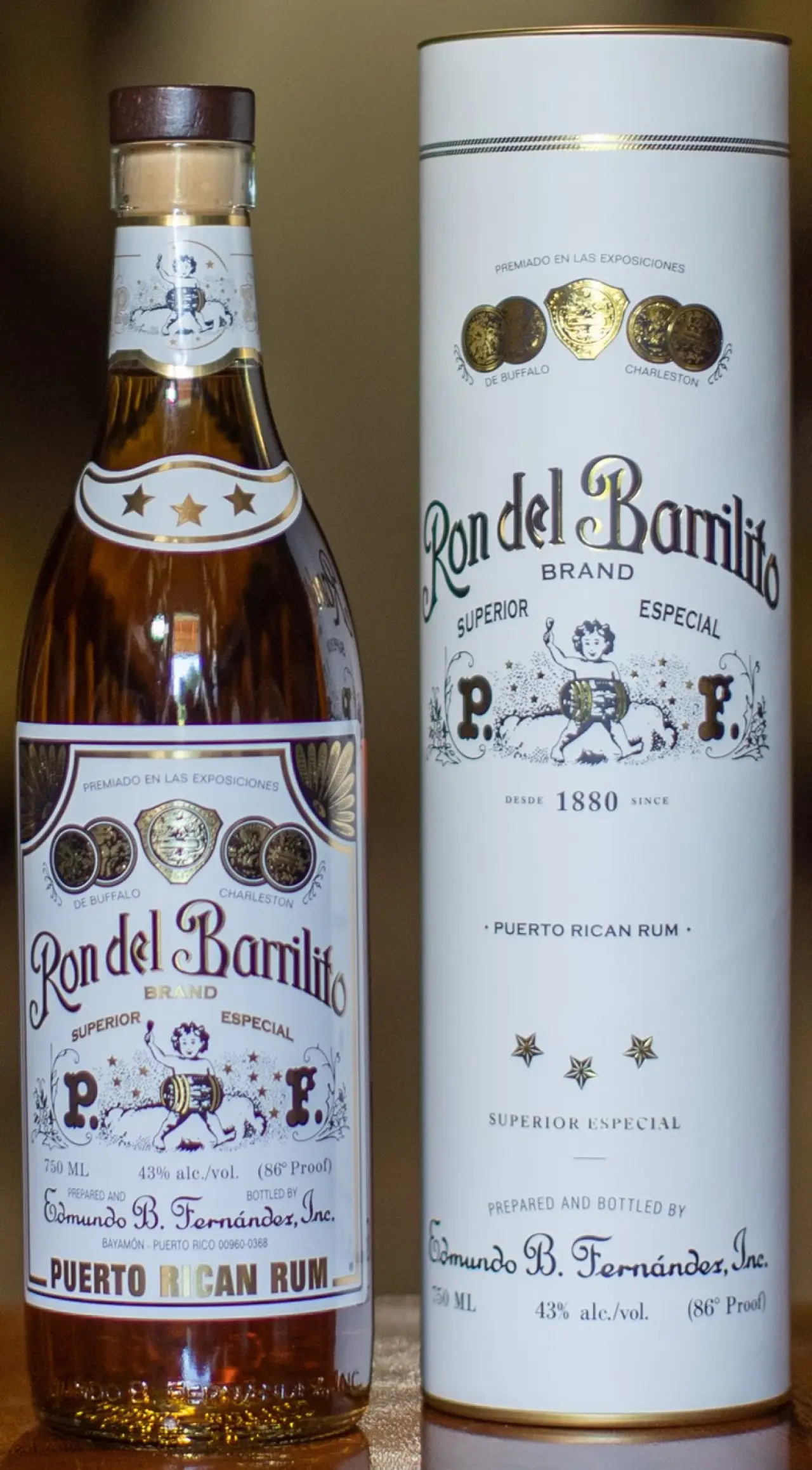 Ron Del Barrilito 3 Star 750ml