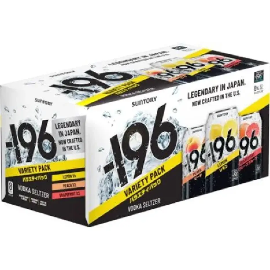 -196 Vod Seltz Var 8 Pack