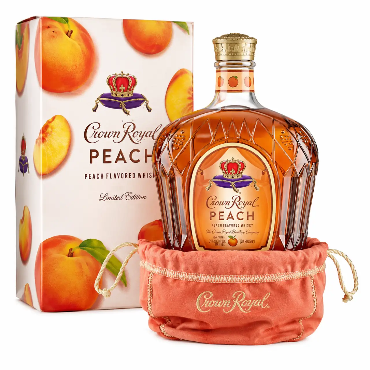 Crown Royal Peach Flavored Whisky 1.75L