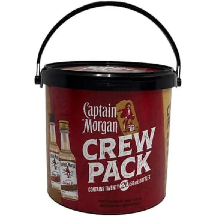 Captain Morgan Bucket  20@50M Spiced Rum 100 Sweet