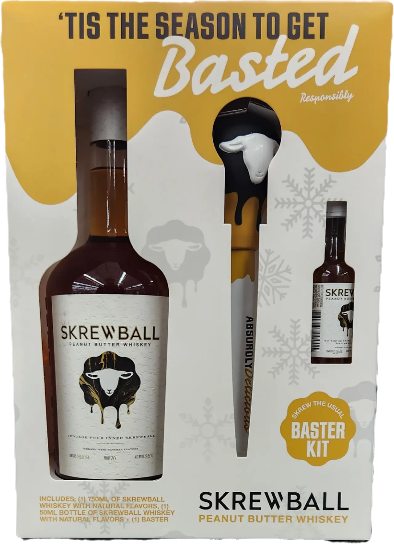 Skrewball Ornament Gift Pack 1@750M 2@50M