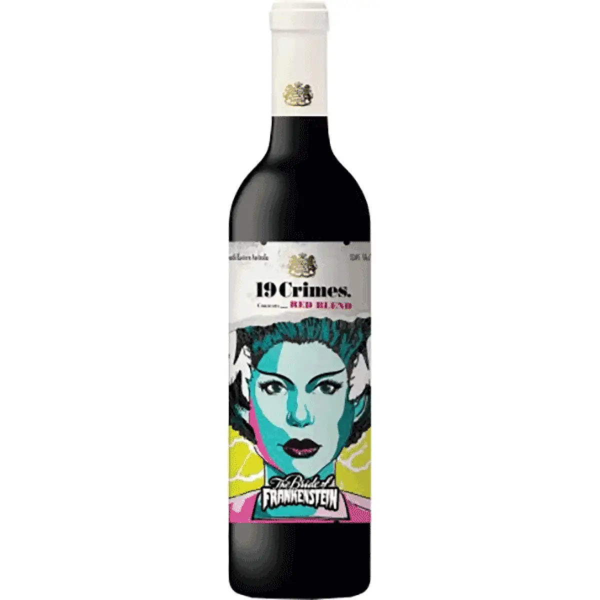 19 Crimes The Bride Of Frankenstein 750M Red Blend
