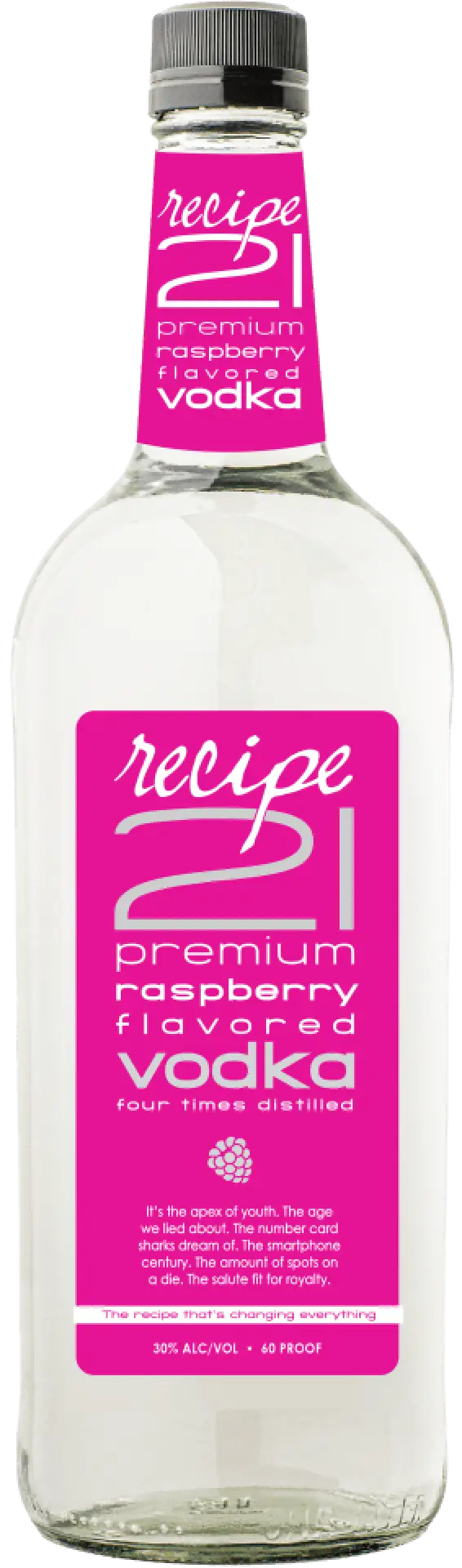 Recipe 21 Raspberry Vodka 1L