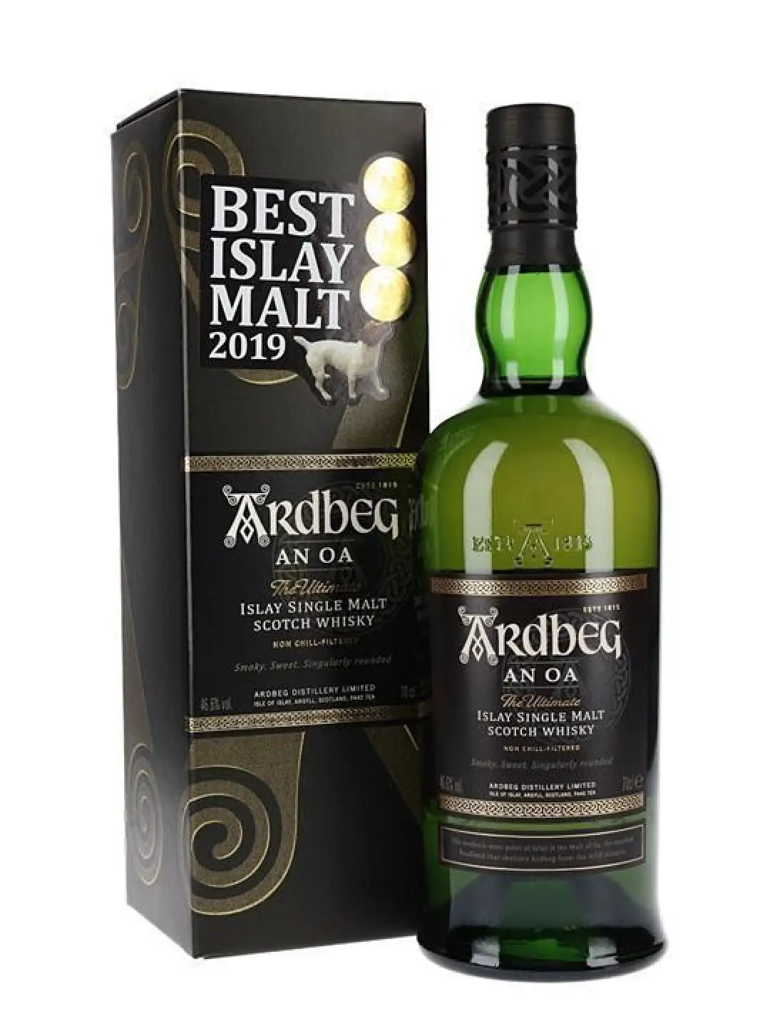 ARDBEG AN OA SINGLE MALT 750M