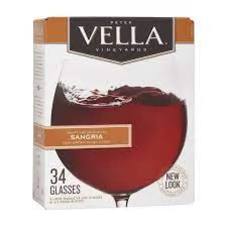 Peter Vella Pink Moscato Sangria 5L