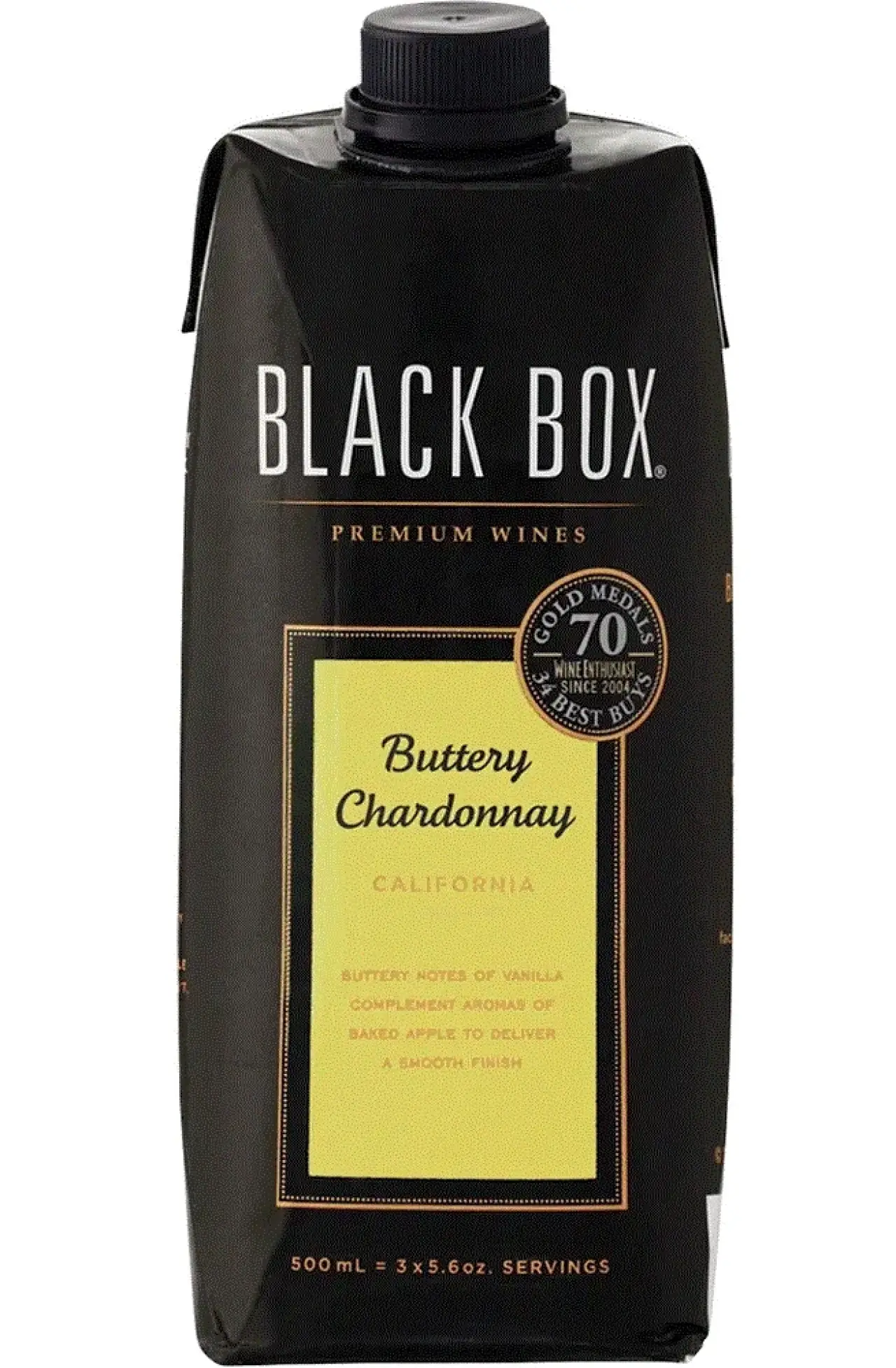 BLACK BOX BUTTERY CHARDONNAY 500M