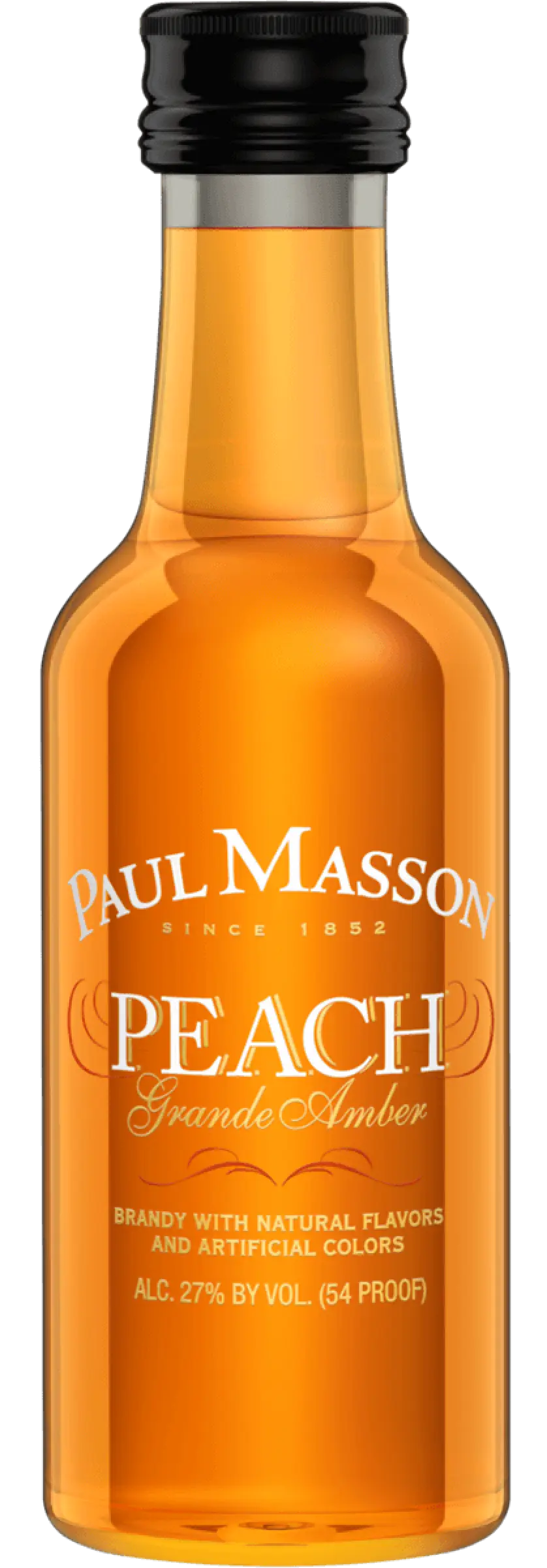 PAUL MASSON PEACH BRANDY 50M