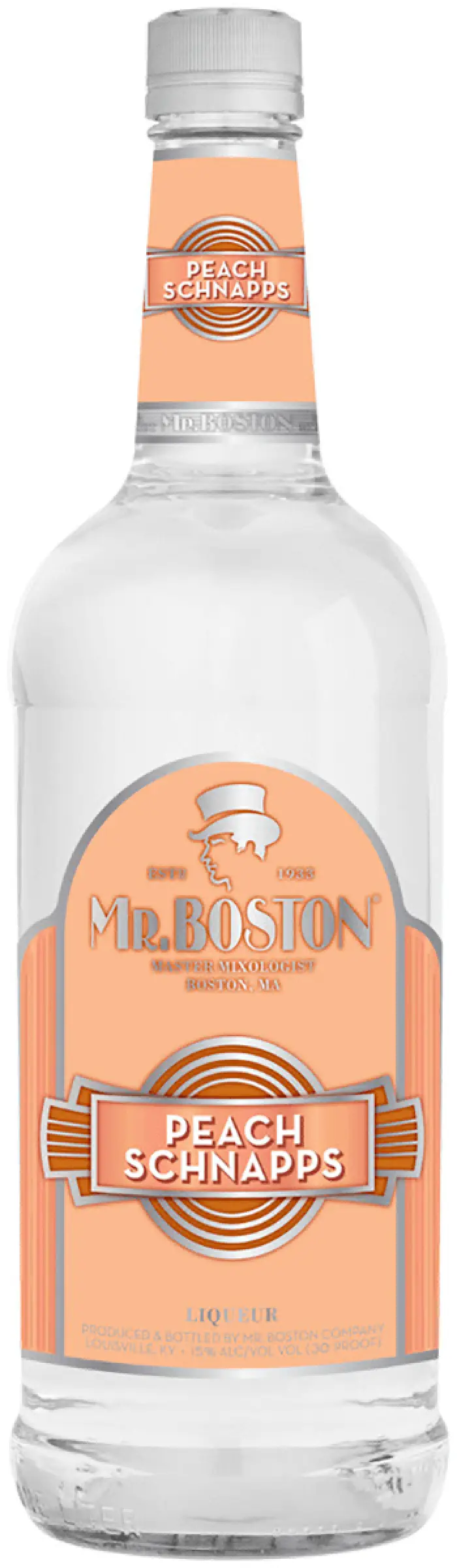 Mr Boston Peach Schnapps 1L
