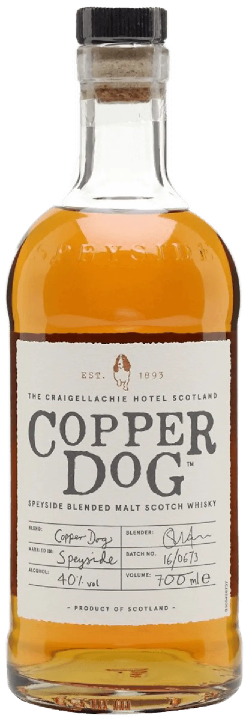 Copper Dog Speyside Blended Malt Scotch Whisky 750ml