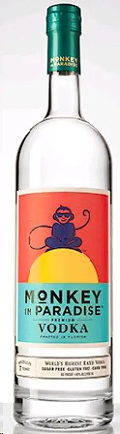 MONKEY IN PARADISE VODKA 750M