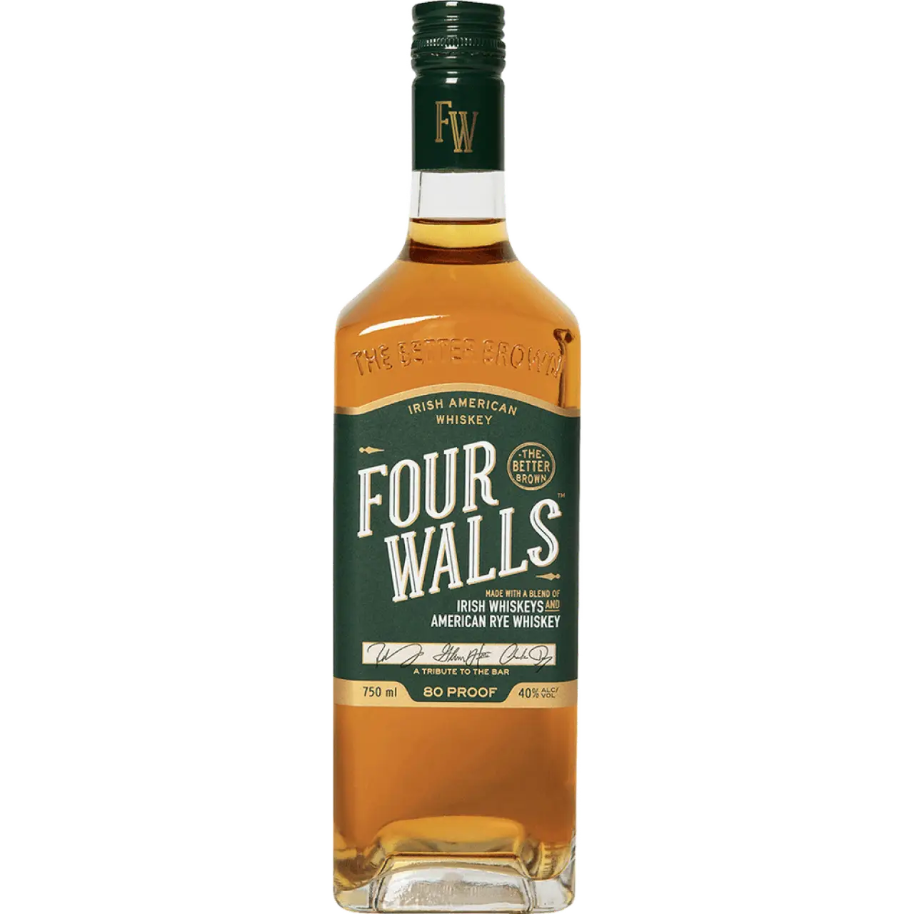 FOUR WALLS WHISKEY 750M AMERICAN IRISH