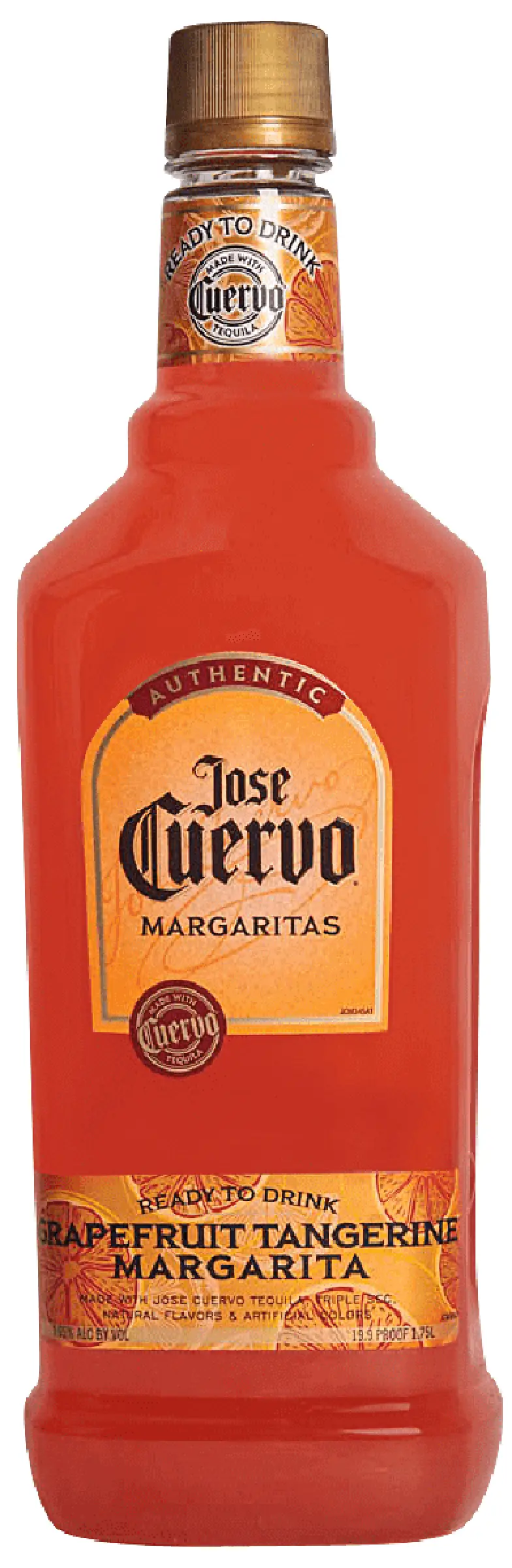 CUERVO GRAPEFRUIT TANGERINE MARGARITA 1.75L