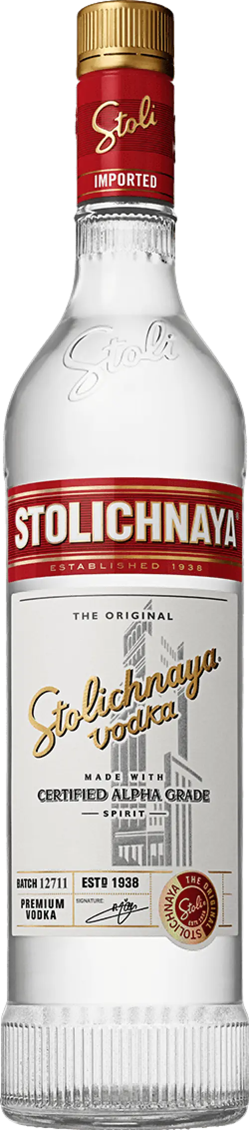 STOLI 80P VODKA 750M