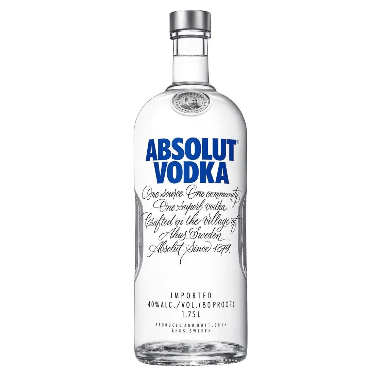 ABSOLUT VODKA 80 P 1.75L