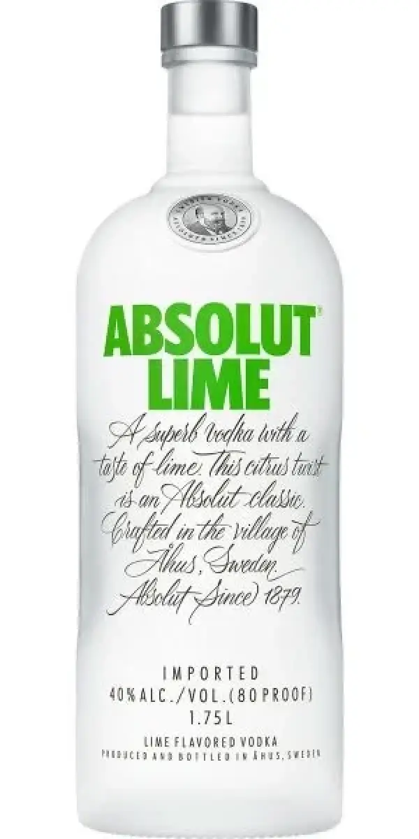 Absolut Lime Vodka 1.75L