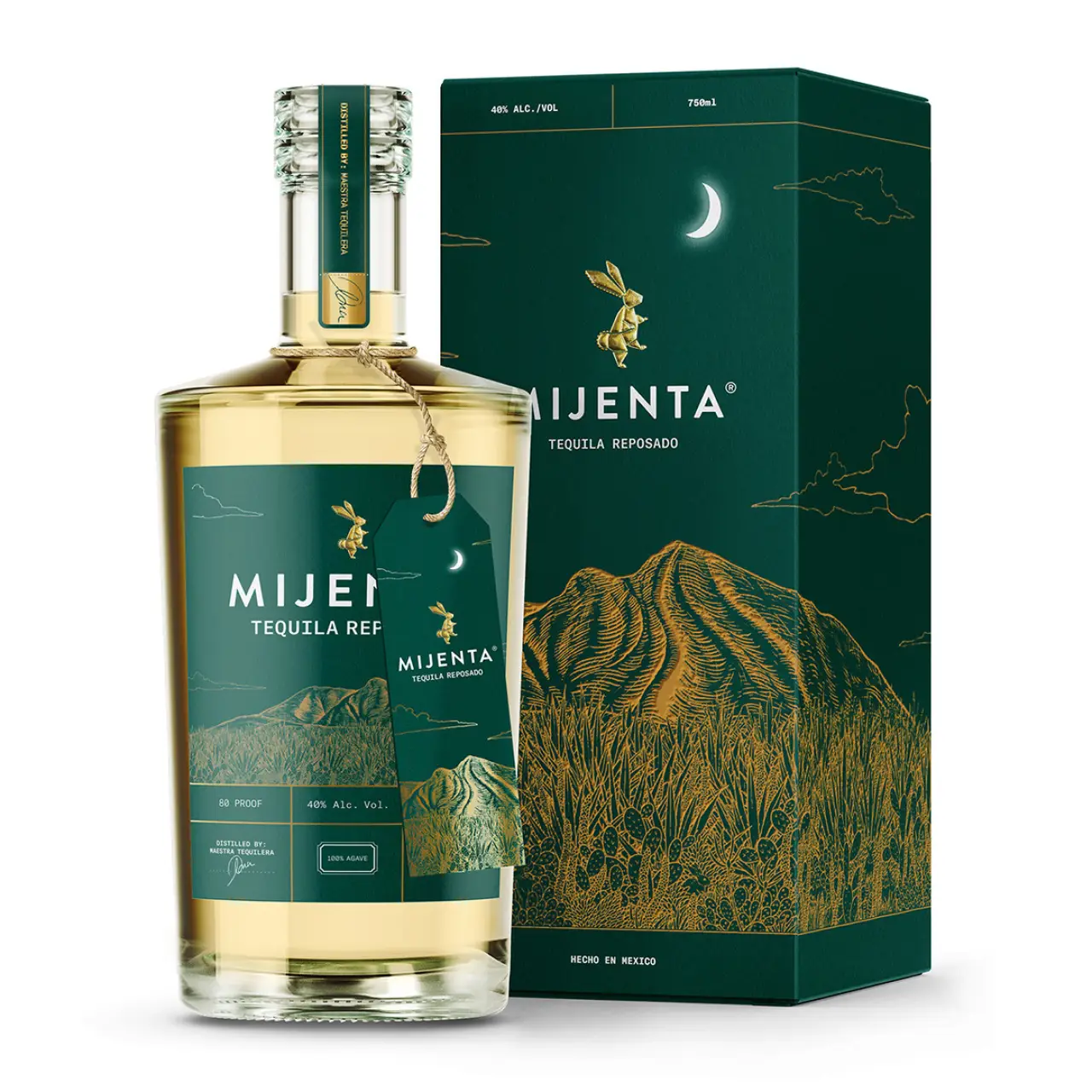 MIJENTA REPOSADO TEQUILA 750M