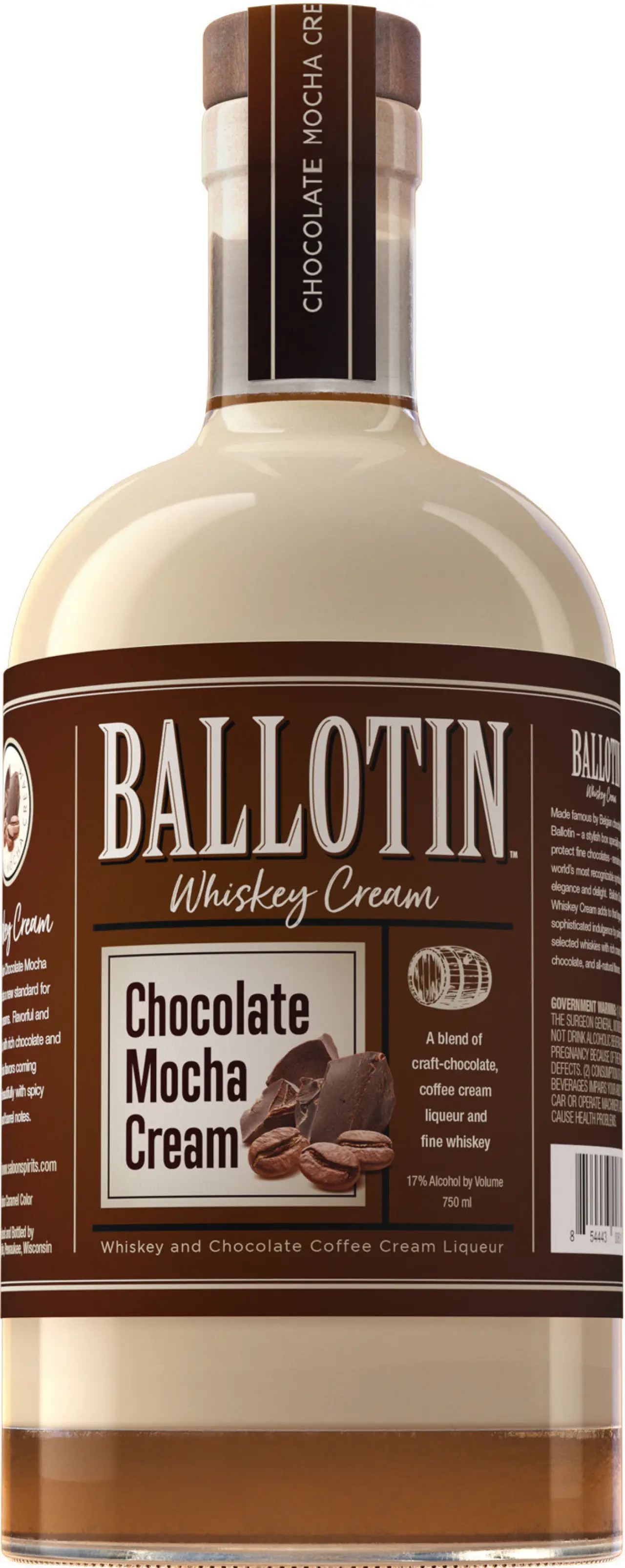 Ballotin Chocolate Mocha Cream 750ml