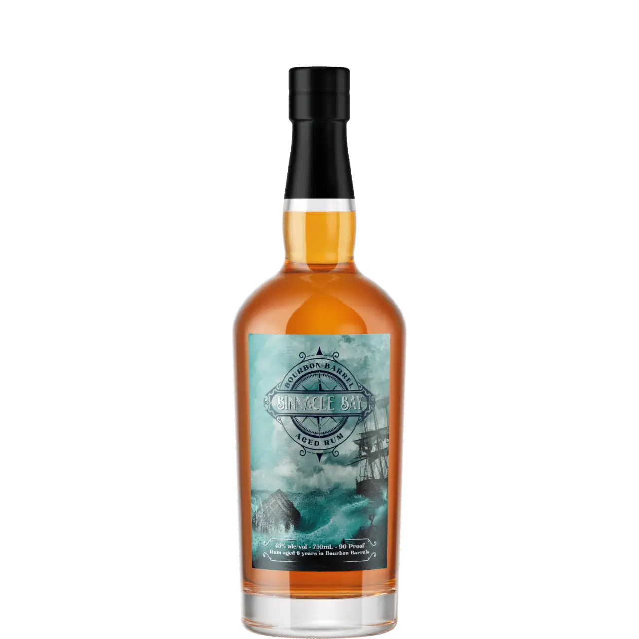 BINNACLE BAY AGED RUM 750M