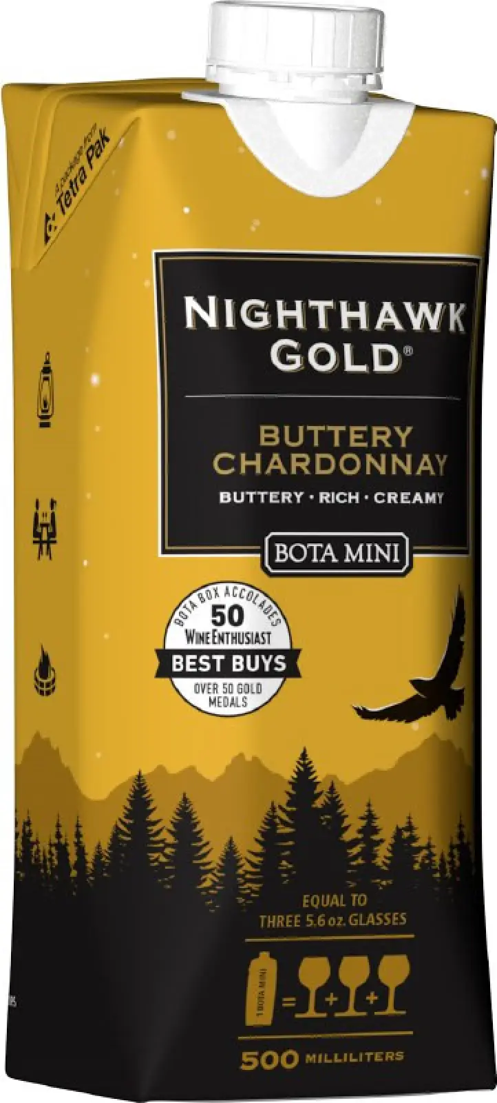 Bota Box Nighthawk Gold Buttery Chardonnay 500ml