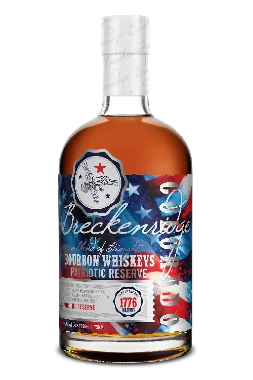 BRECKENRIDGE PATRIOTIC BOURBON WHISKEY 750M