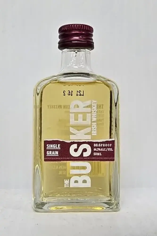BUSKER SNGL GRAIN WHSKY 50M SINGLE IRISH WHISKEY