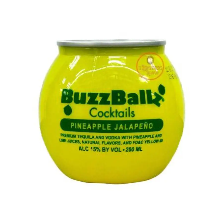 BuzzBallz Pineapple Jalapeño 200ml