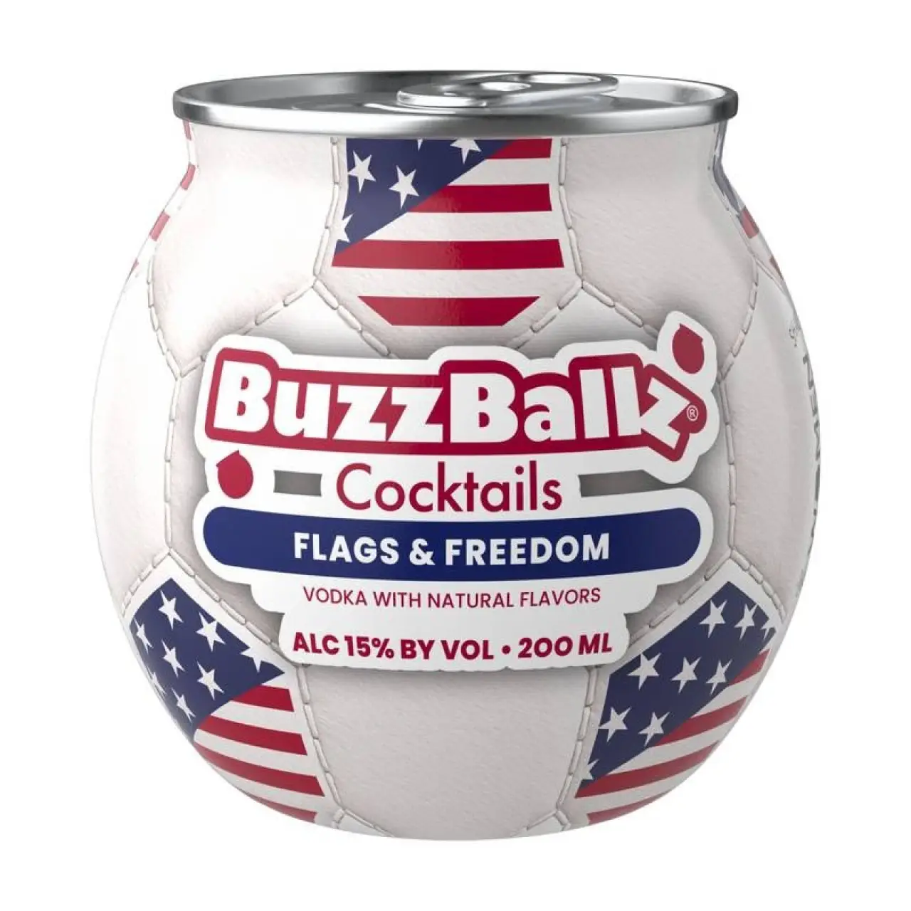 FLAGS & FREEDOM 200ML BUZZBALLZ