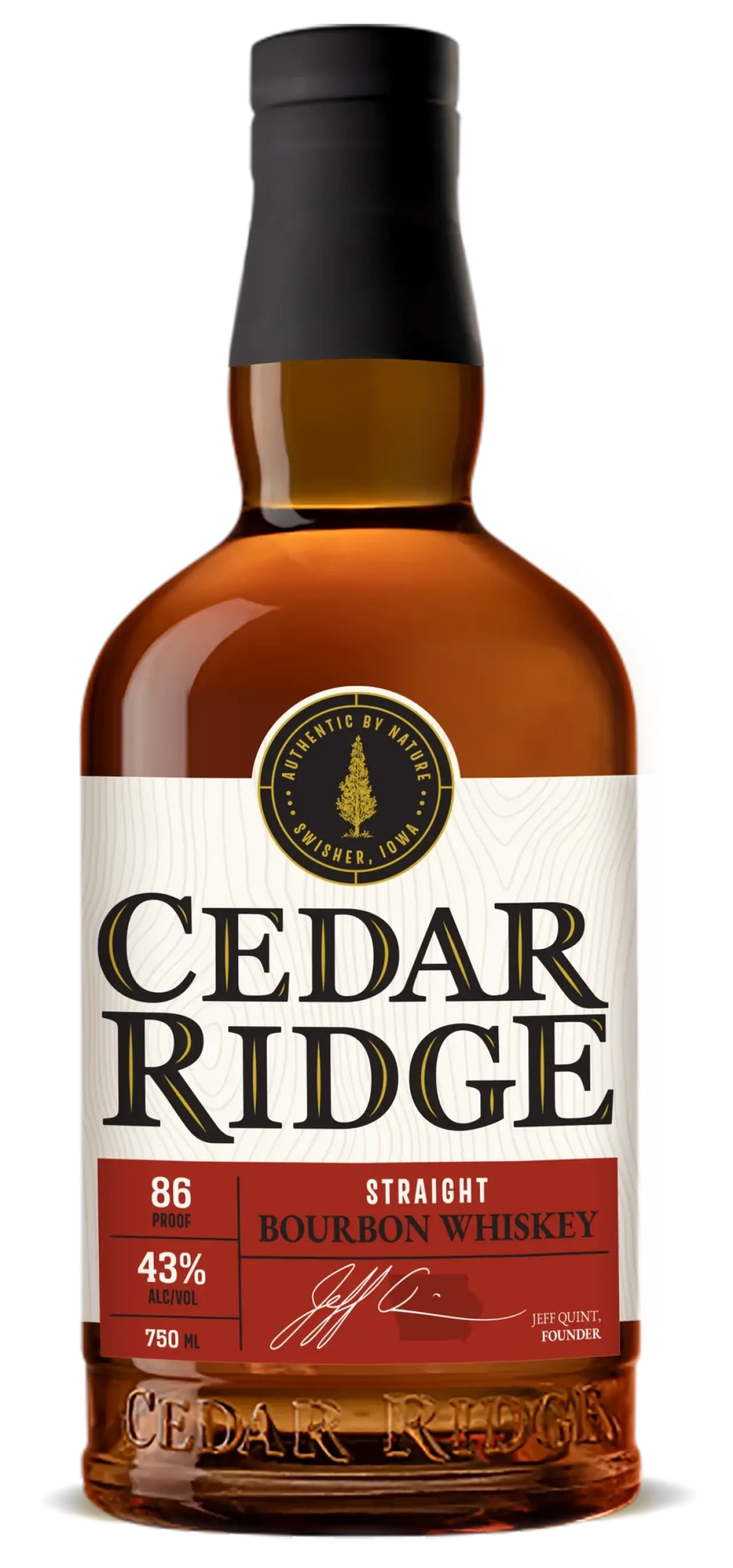 CEDAR RIDGE BOURBON 750M