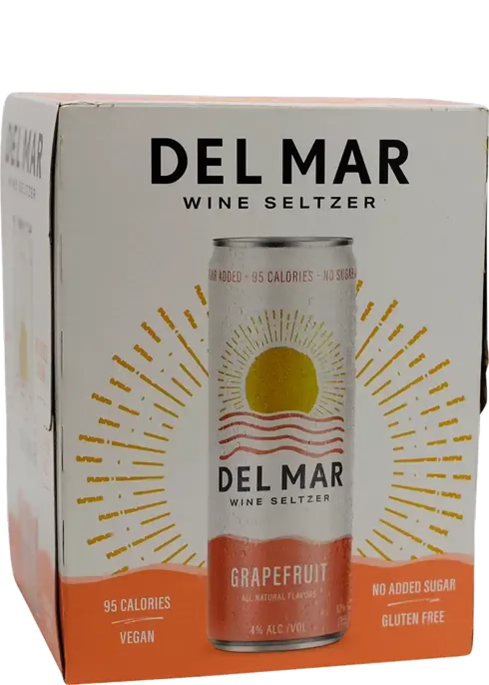 DEL MAR GRAPEFRUIT  4@355ML
