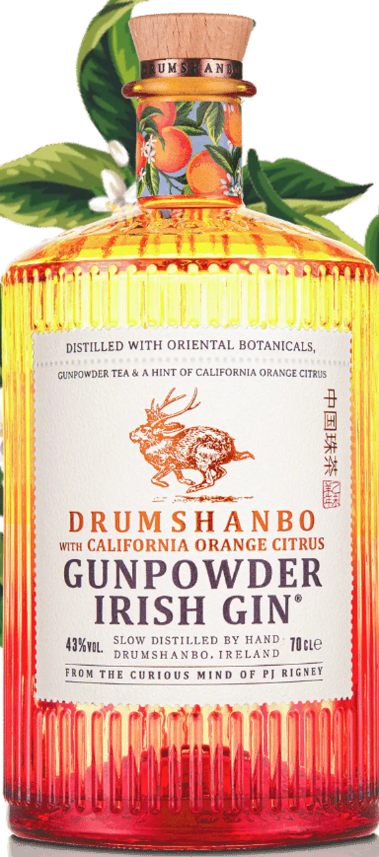 DRUMSHANBO GUNPOWDER ORANGE GIN 750M