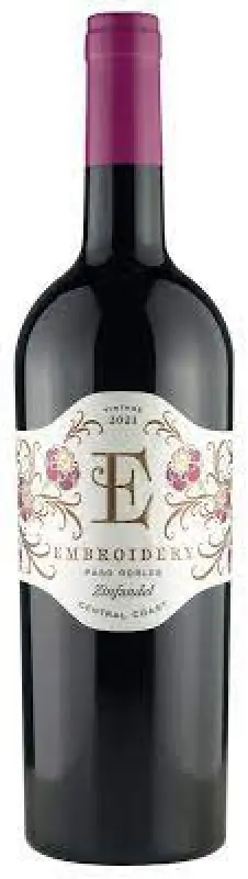 EMBROIDERY ZINFANDEL 750M PASO ROBLES