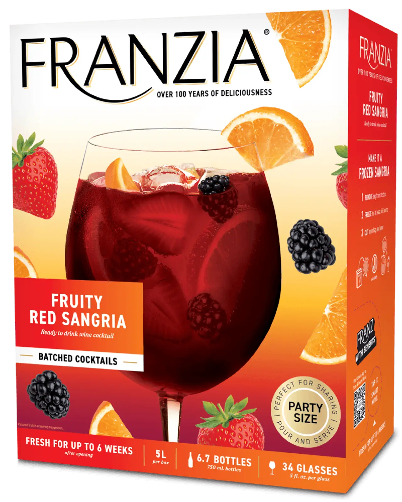 Franzia Fruity Red Sangria 5L