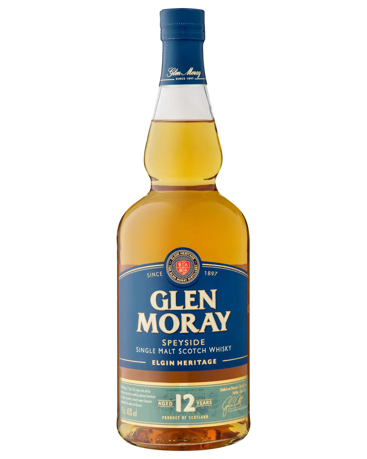 GLEN MORAY 12YR SPEYSIDE 750M