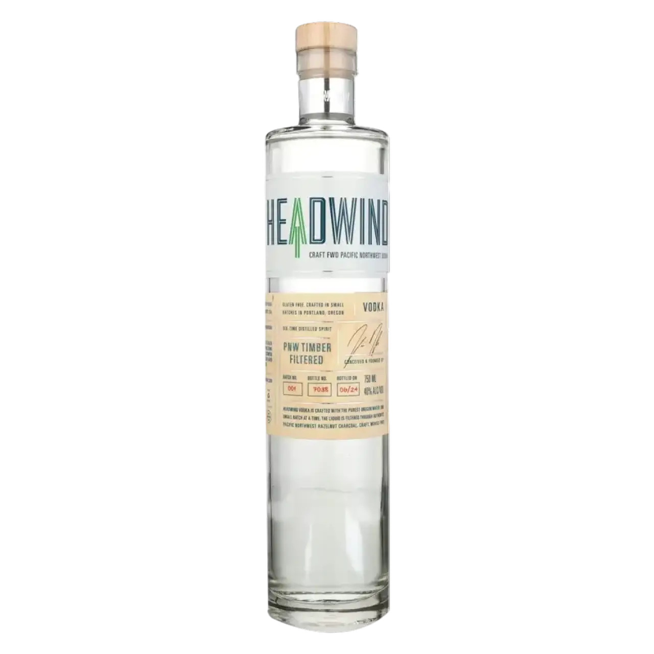 HEADWIND CRAFT VODKA 750M