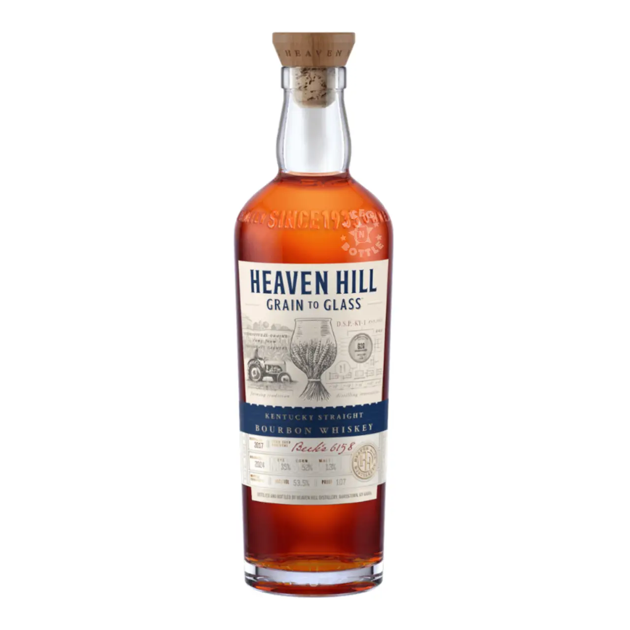 Heaven Hill Grain To Glass Kentucky Straight Bourbon Whiskey 750ml