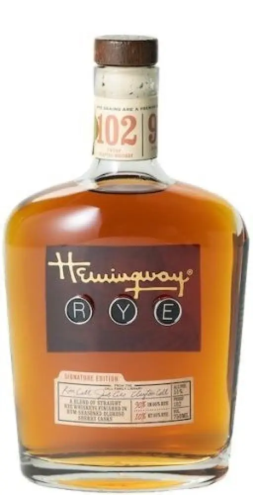 HEMINGWAY RYE SIG 102 750M