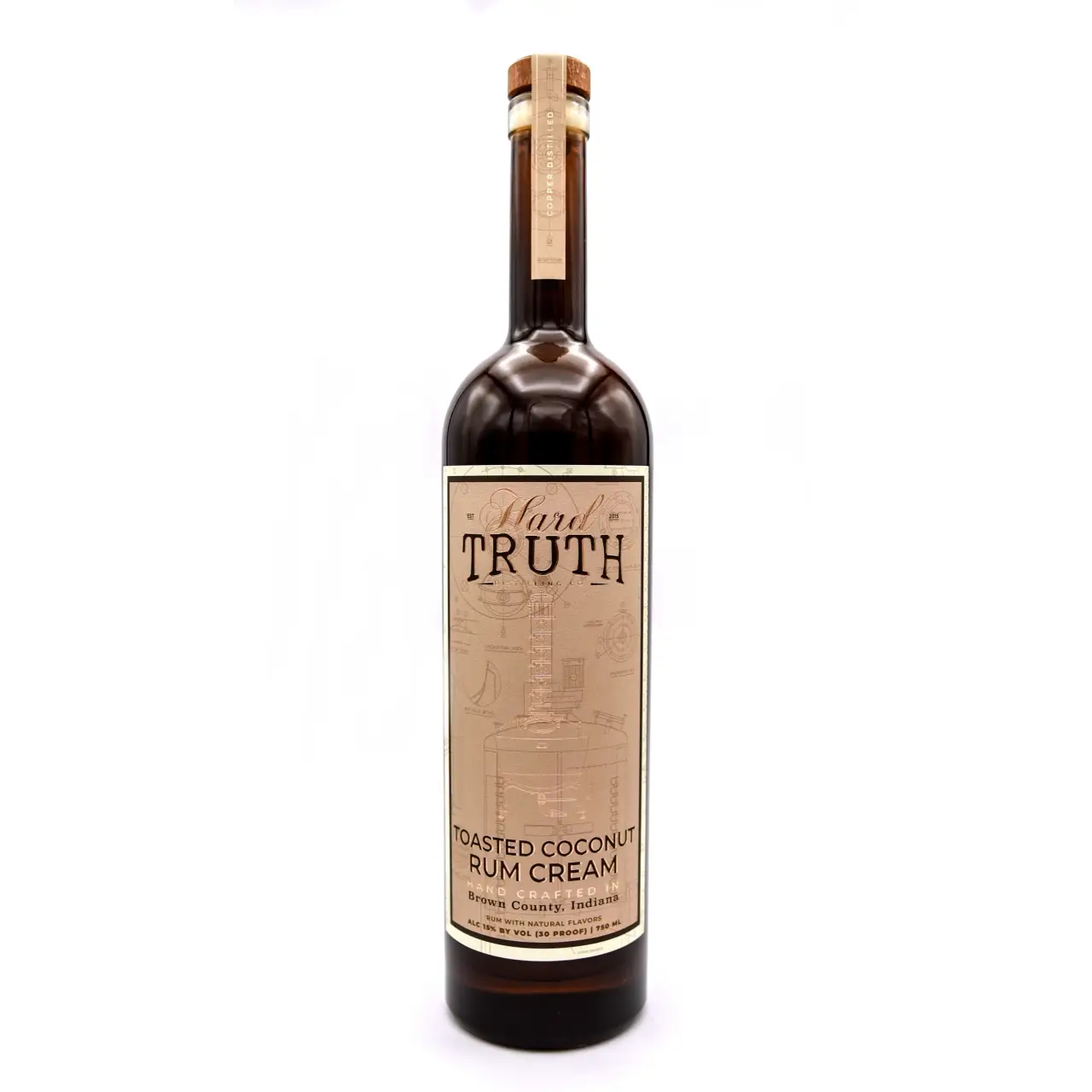 HARD TRUTH TOASTED COCONUT RUM 750M