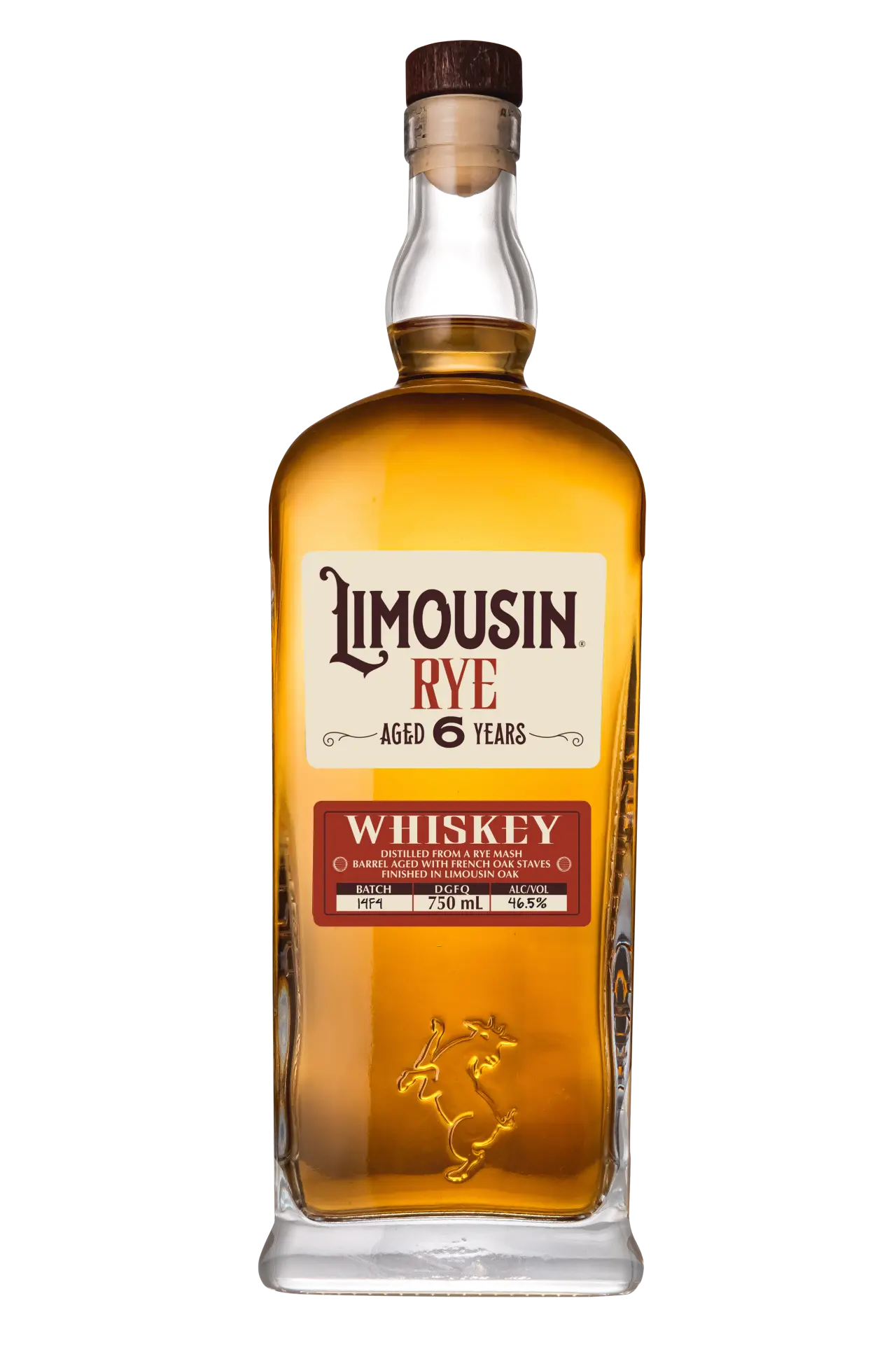 LIMOUSIN RYE WHISKEY 750M