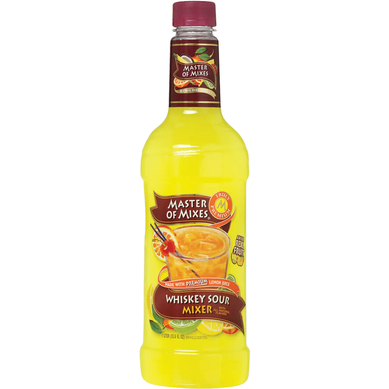 Master Of Mixes Whiskey Sour Mix 1L
