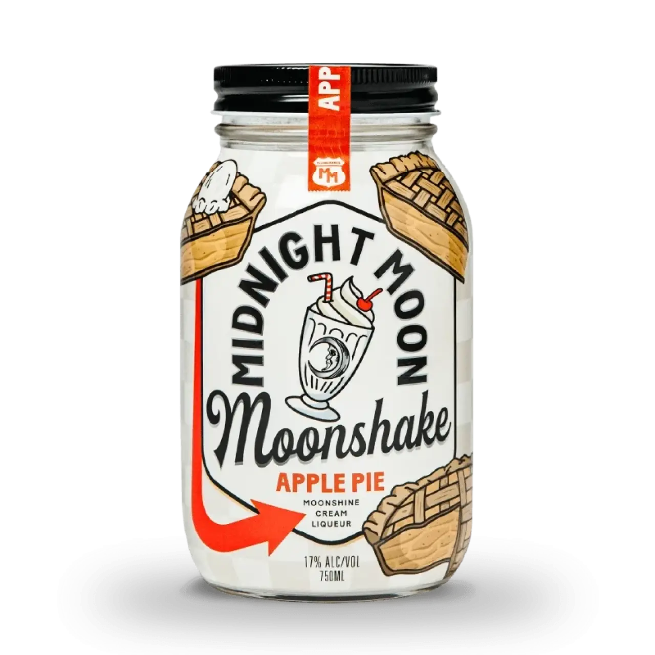 Midnight Moon Moonshake Apple Pie 750ml