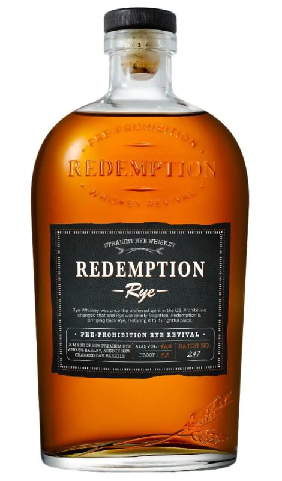 Redemption Rye Whiskey 750ml