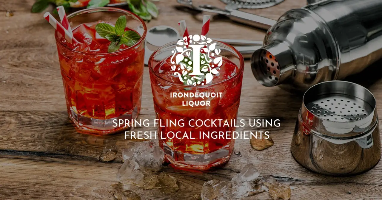 Spring Fling Cocktails Using Fresh Local Ingredients